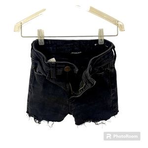 American Eagles: Black jeans short size: S